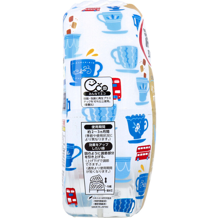 お部屋の消臭力 玄関 リビング用 イングリッシュホワイトティー 400mL 8個セット-2