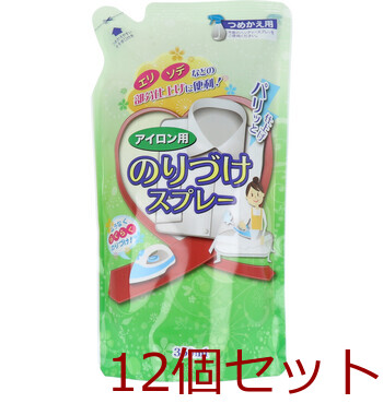 ラクラクのりづけスプレー アイロン用スプレーのり 詰替用 350mL 12個セット-0