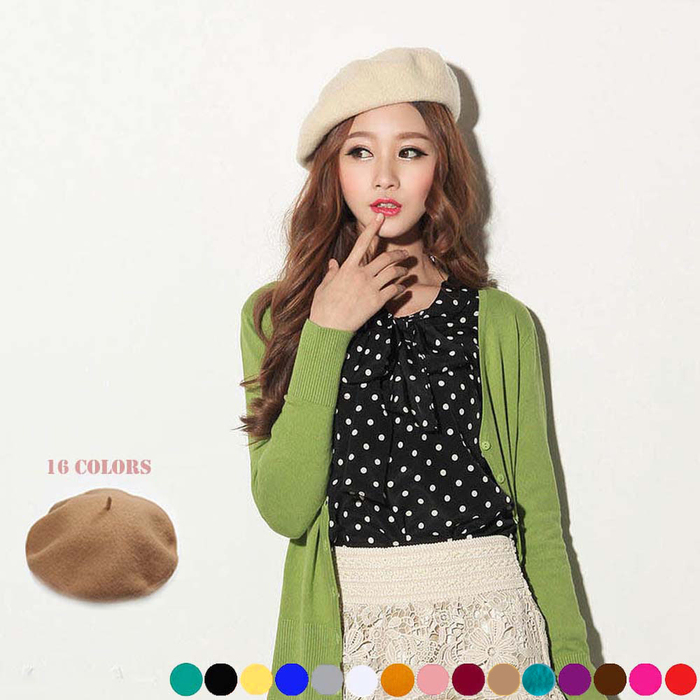 ベレー帽 15色-0