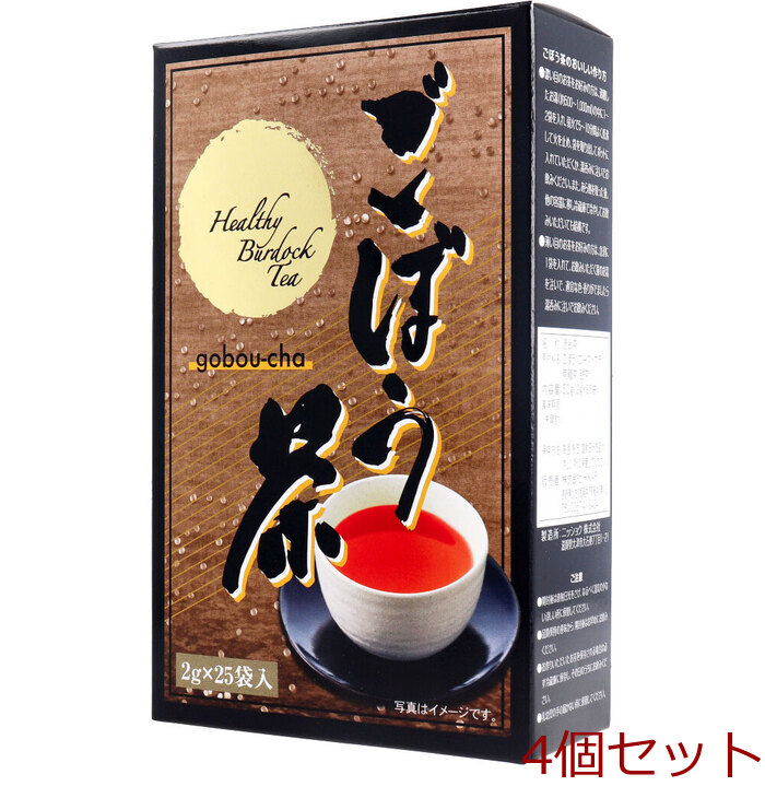 ごぼう茶 2g×25袋入 4個セット-0