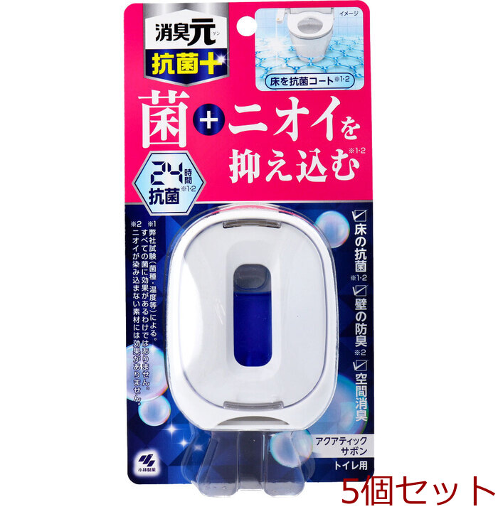  туалет. дезодорация изначальный антибактериальный + aqua tik сабо n6.8mL 5 шт. комплект -0