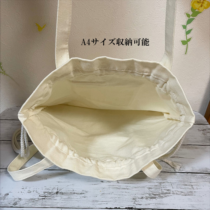 トートバッグ キャンバス 巾着バッグ トートバッグ-3