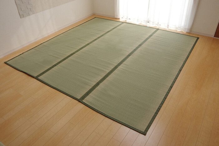 日本製 い草上敷 本間6畳（286×382cm） 草津 くさつ-0