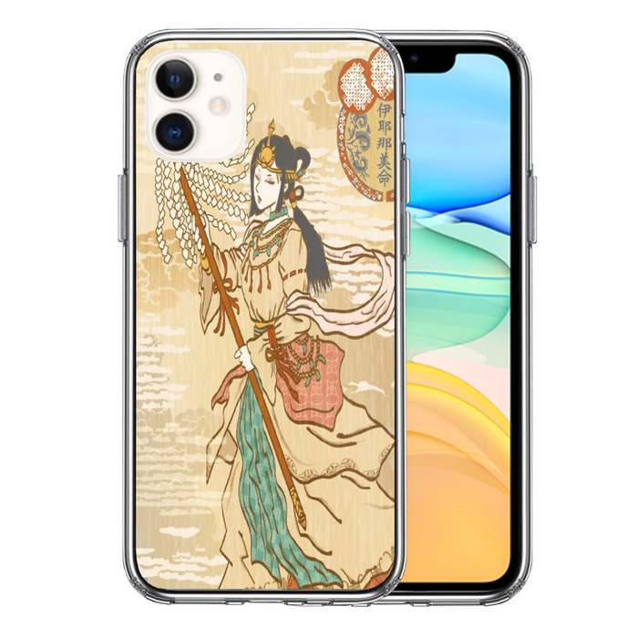 iPhone11 case clear Japan myth i The Nami flea koto... beautiful life smartphone case side soft the back side hard hybrid -0