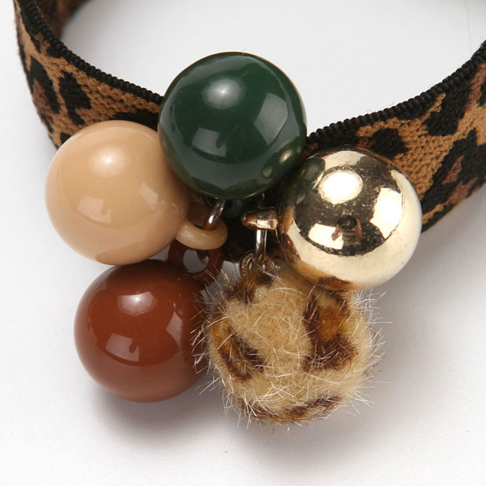 レオパード ヘアゴム 大人っぽい ヒョウ柄 ブレスレット ゴム ヘアゴム-3