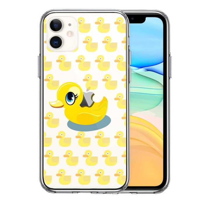 iPhone11 case clear a Hill Chan ... yellow smartphone case side soft the back side hard hybrid -0