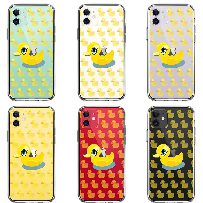 iPhone11 case clear a Hill Chan ... yellow smartphone case side soft the back side hard hybrid -1