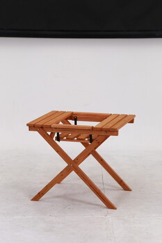 杉材BBQテーブル＆ベンチミニ コンロスペース付-7