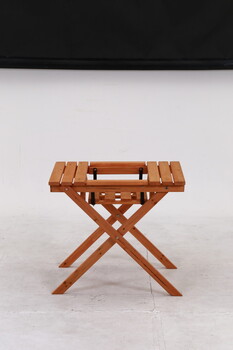 杉材BBQテーブル＆ベンチミニ コンロスペース付-8