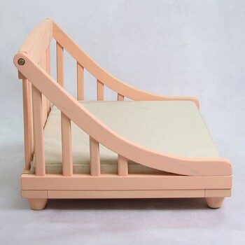  dog bed mat attaching S size pink wooden natural paints aqua clean mat attaching -3
