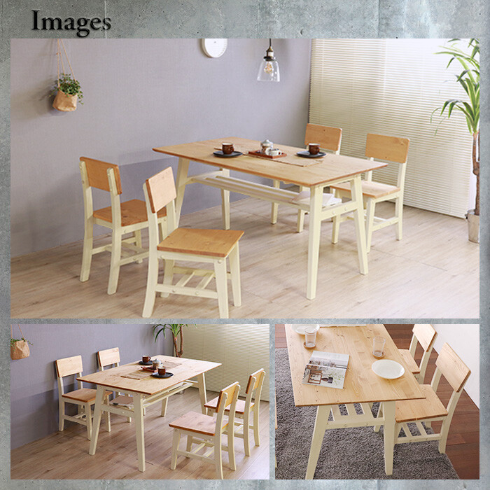  dining table set chair white chair table width 140-4