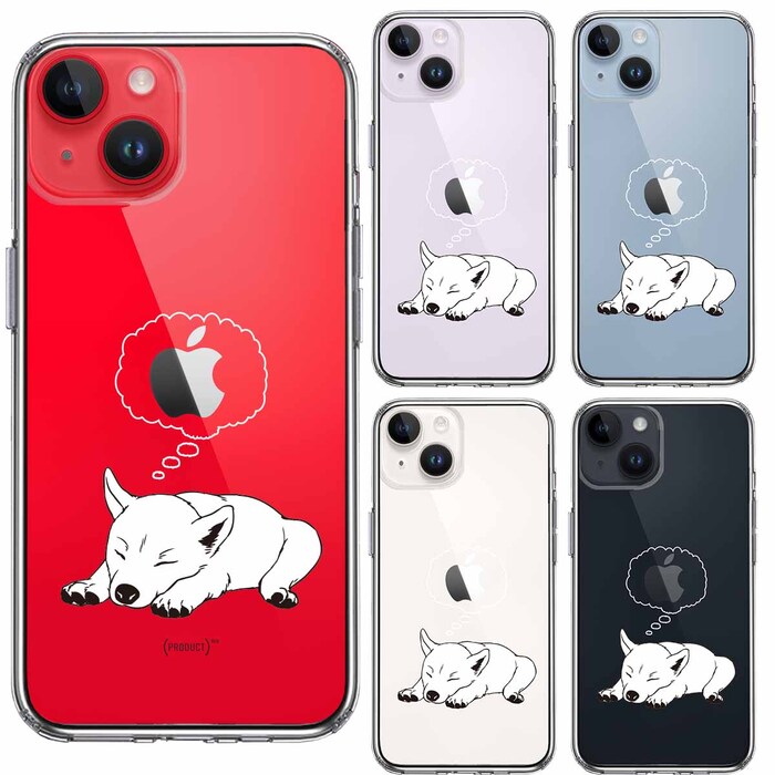 iPhone14 ケース クリア 柴犬 スマホケース 側面ソフト 背面ハード ハイブリッド-1