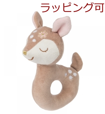 ぬいぐるみ イッシーグリッツィー バンビ ラトル Mary Meyer ラッピング可-0