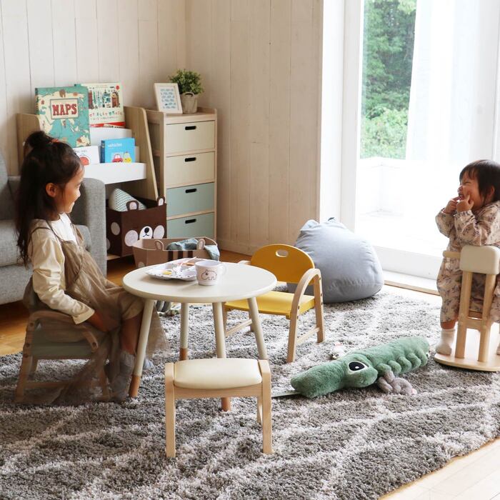 子供 ローチェア キッズチェア ロータイプ アームチェア Kids Arm Chair amy-21