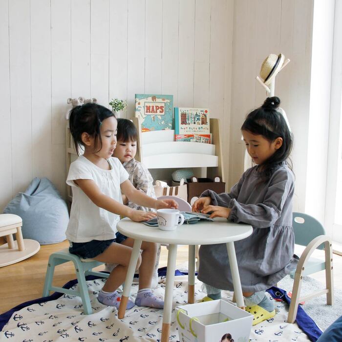 子供 ローチェア キッズチェア ロータイプ アームチェア Kids Arm Chair amy-25