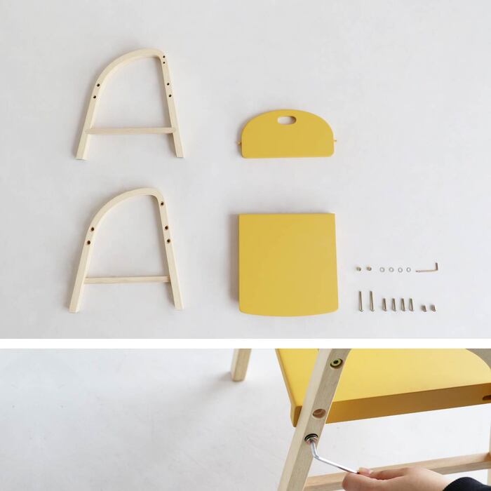 子供 ローチェア キッズチェア ロータイプ アームチェア Kids Arm Chair amy-37