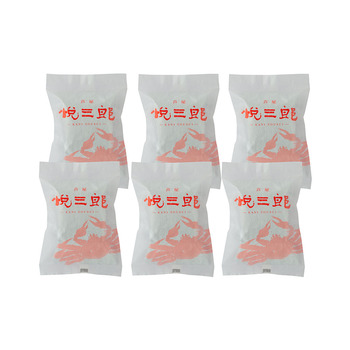 兵庫芦屋 高級鮮魚店 悦三郎 かに雑炊 6袋 二重包装可-1