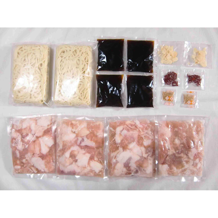福岡 博多 牛もつ鍋 E牛もつ肉 国内産100g×4袋 のし対応可-3