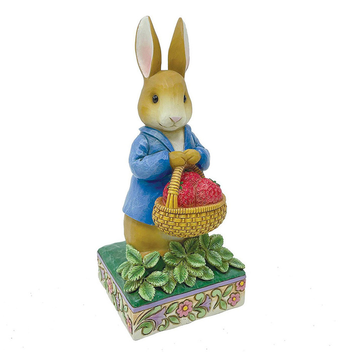 ピーターラビット ウィズ バスケット JIM SHORE ラッピング可-1