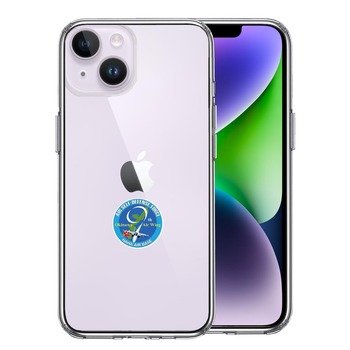 iPhone14 ケース クリア 第9航空団 記念 エンブレム スマホケース 側面ソフト 背面ハード ハイブリッド-0