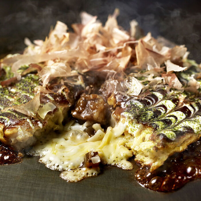  road ...5 pieces set okonomiyaki set gift vanity case thousand .. . correspondence possible -1