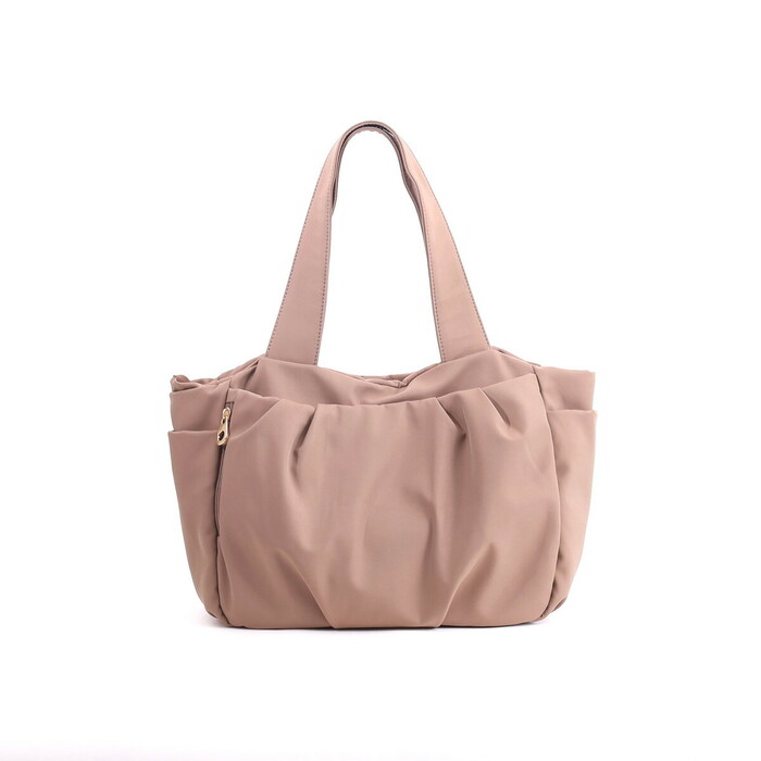 トートバッグ ポケットたっぷり無地トートバッグ COOCO クーコ : まる