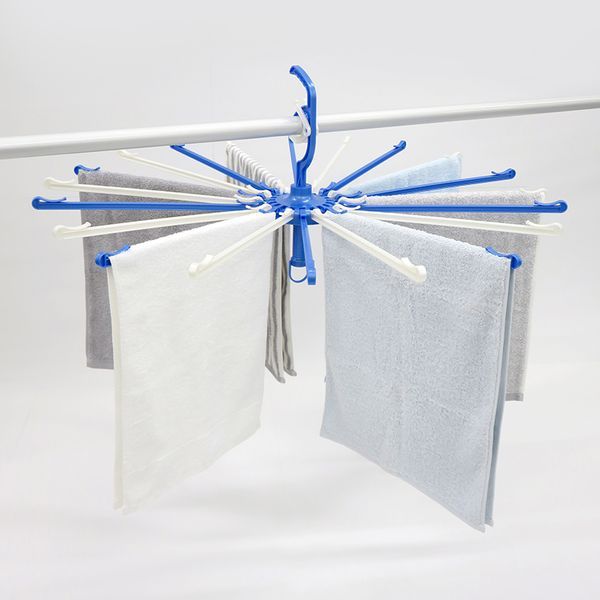  Short hook parasol hanger blue 2 piece set -2