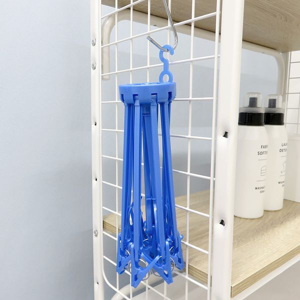  Mini parasol hanger 10 pcs hold blue 5 piece set -3