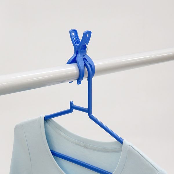  wide rod clothespin 10P blue 8 piece set -5