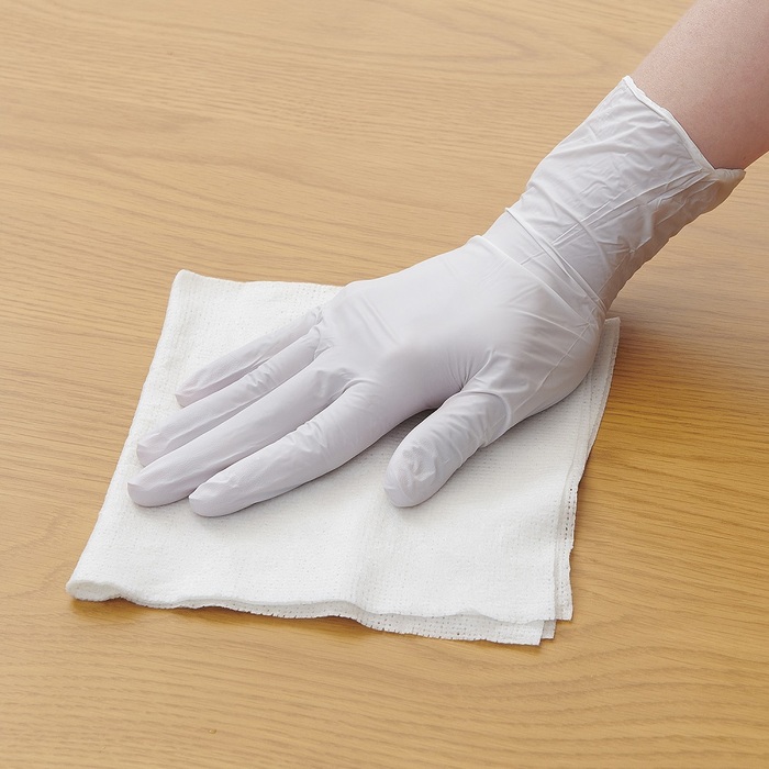  business use safe Touch nitoliru gloves powder free L size 100 sheets insertion 2 piece set -2