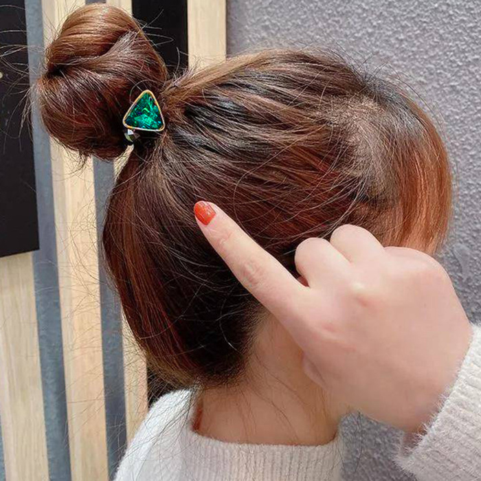 ヘアゴム４点ポニーフックセット-3