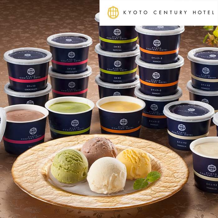  Kyoto Century hotel ice cream gift total 18 piece. . correspondence possible -1