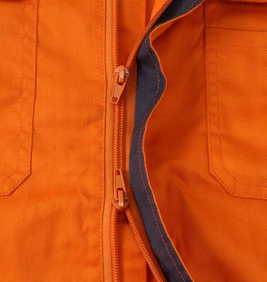 大きいサイズ FORECAST T Cツイル長袖股ハギつなぎ服 3L 4L 5L 6L 7L