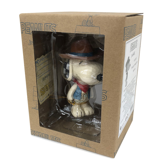 スヌーピー カウボーイ ミニ JIM SHORE ラッピング可-4