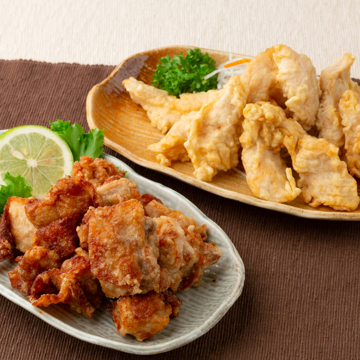 大分名物 豊後 とり天&唐揚げとり天500g 唐揚げ300g×2 ×2 二重包装可-1
