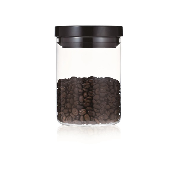 .. canister M black 3 piece set -2