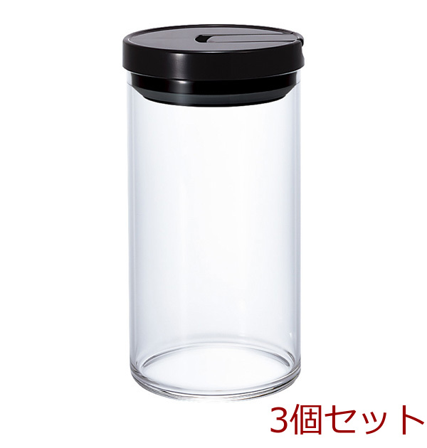 .. canister L black 3 piece set -0