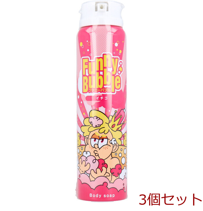TENEI ファニーバブル イチゴ 100g 3個セット-0
