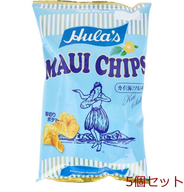 fla seal maui chip Sky sea salt taste 140g 5 piece set -0