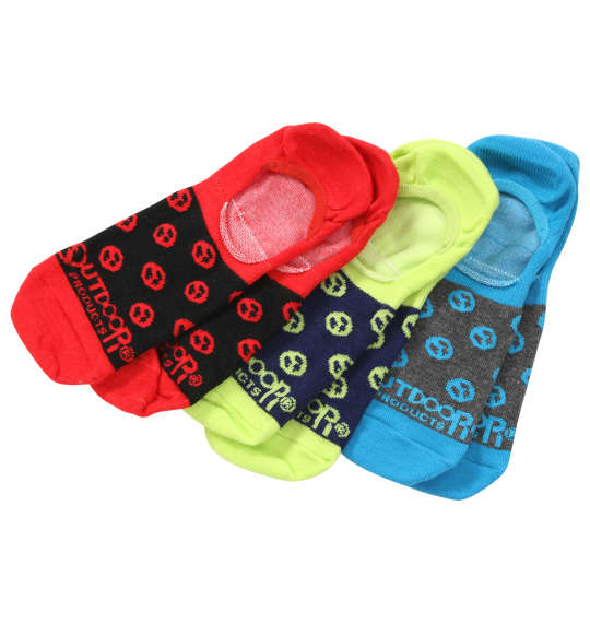 大きいサイズ OUTDOOR PRODUCTS 3P Oマークスニーカーインソックス 31 ラッピング可-0