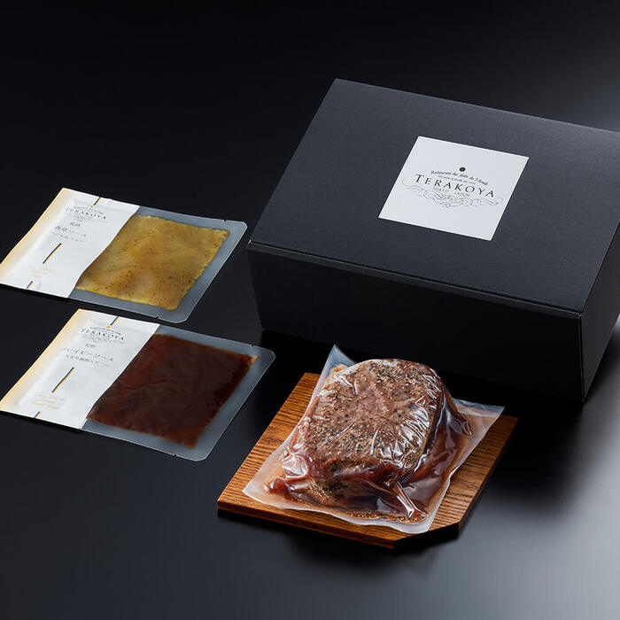 東京小金井 TERAKOYA 監修 2種のソースで味わうローストビーフ 300g FD8660020-4072 二重包装可-1