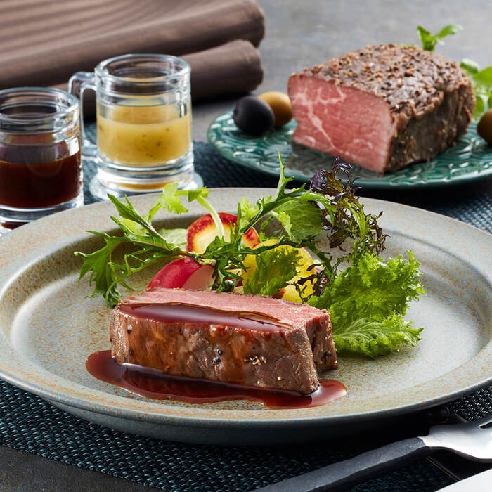 東京小金井 TERAKOYA 監修 2種のソースで味わうローストビーフ 300g×2 FD8660021-4073 のし対応可-5