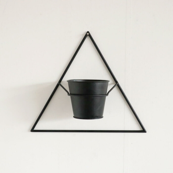  ornament planter wall planter triangle -0