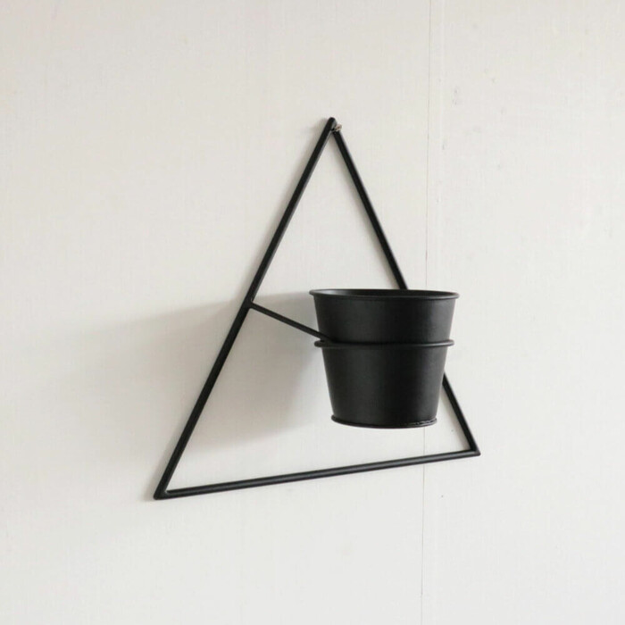  ornament planter wall planter triangle -1