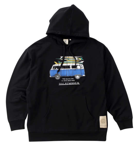 大きいサイズ FUN for modemdesign fun friends ojisanプルパーカー 3L