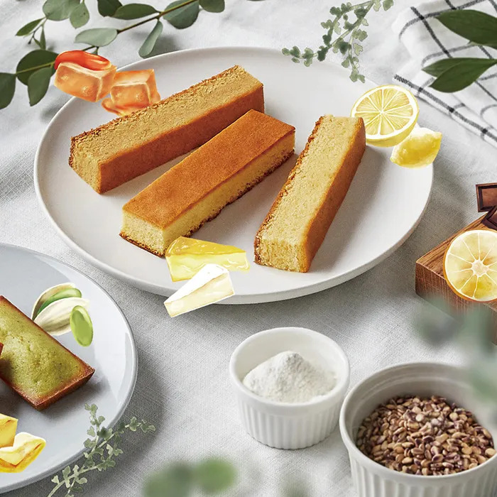  Dan kerokabo style lemon cake 12 piece set -1