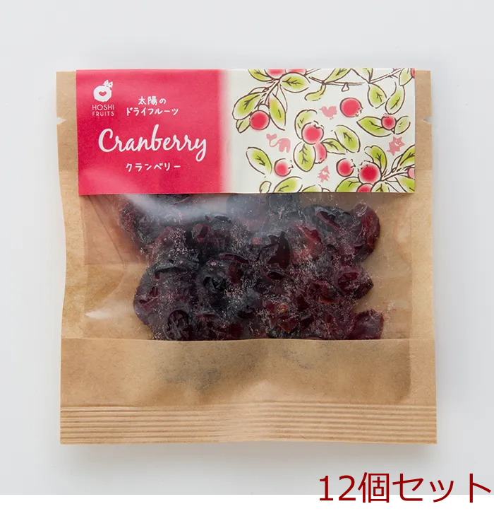  ho si fruit sun. dried fruit cranberry 12 piece set -0