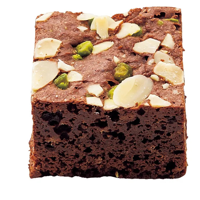  ho si fruit nuts . dried fruit. luxury brownie pistachio & almond 12 piece set -1