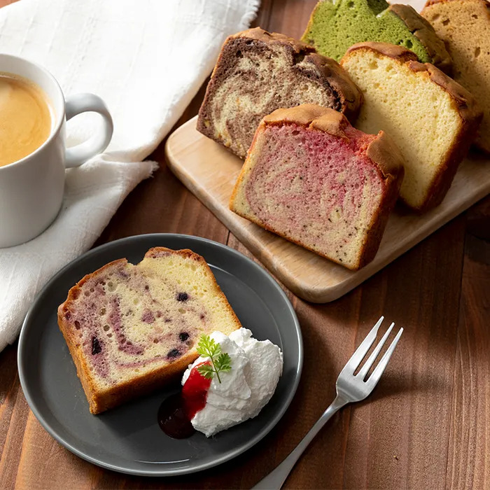  ho si fruit fruits. moist pound cake .. banana 12 piece set -1