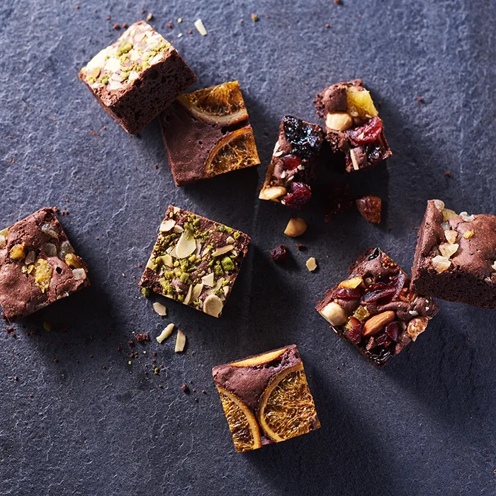 ホシフルーツ ナッツとドライフルーツの贅沢ブラウニー １２個入 ギフト対応可-0